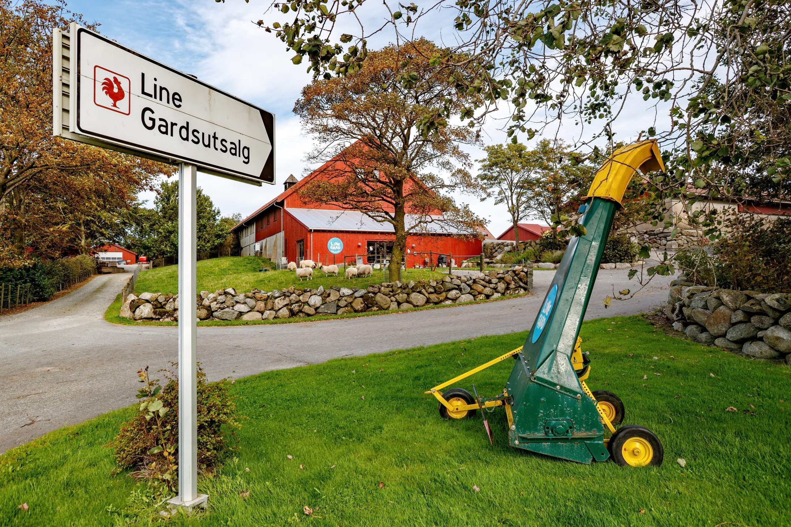 Kortreist på Line gard på Bryne