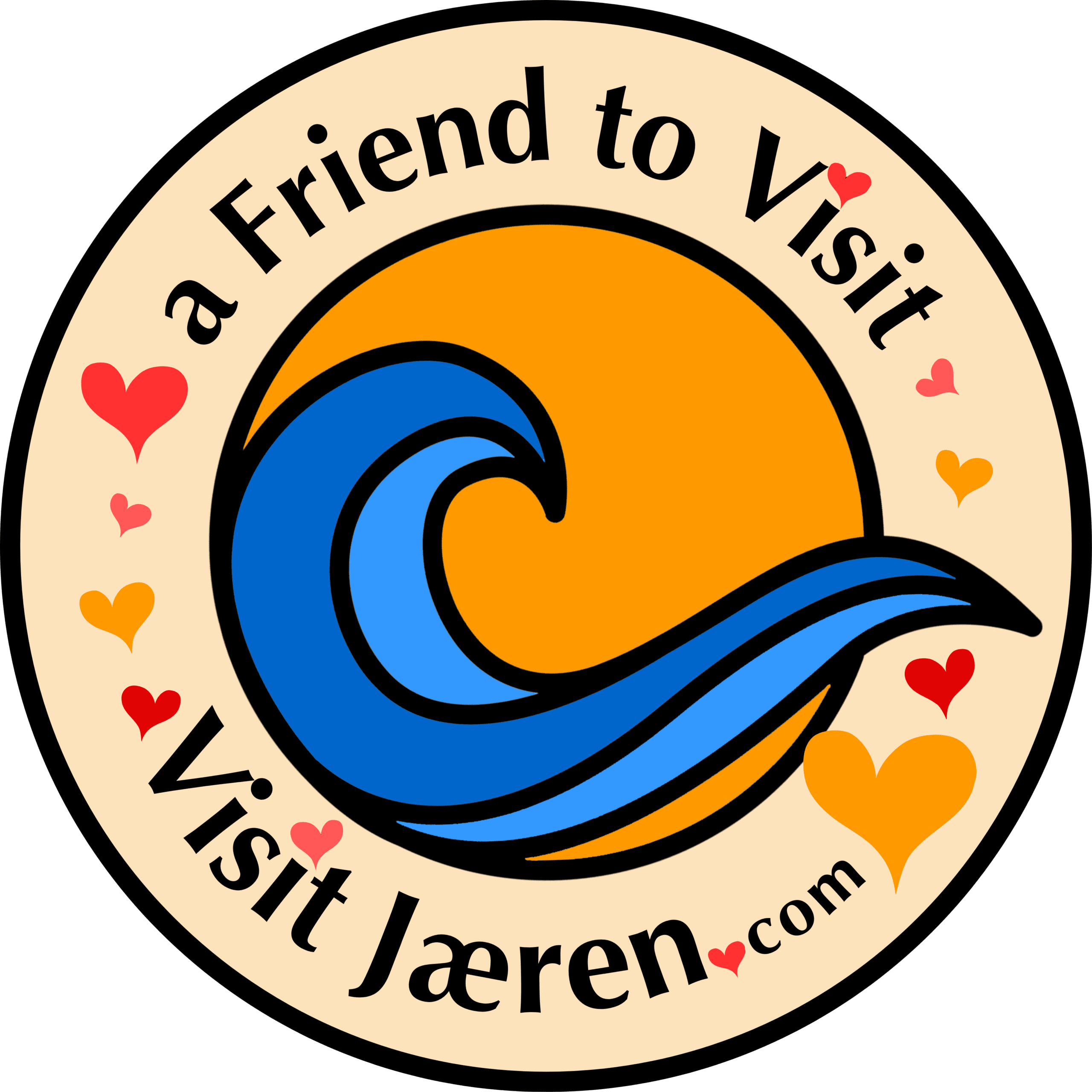 Badge for Friends to Visit Jæren